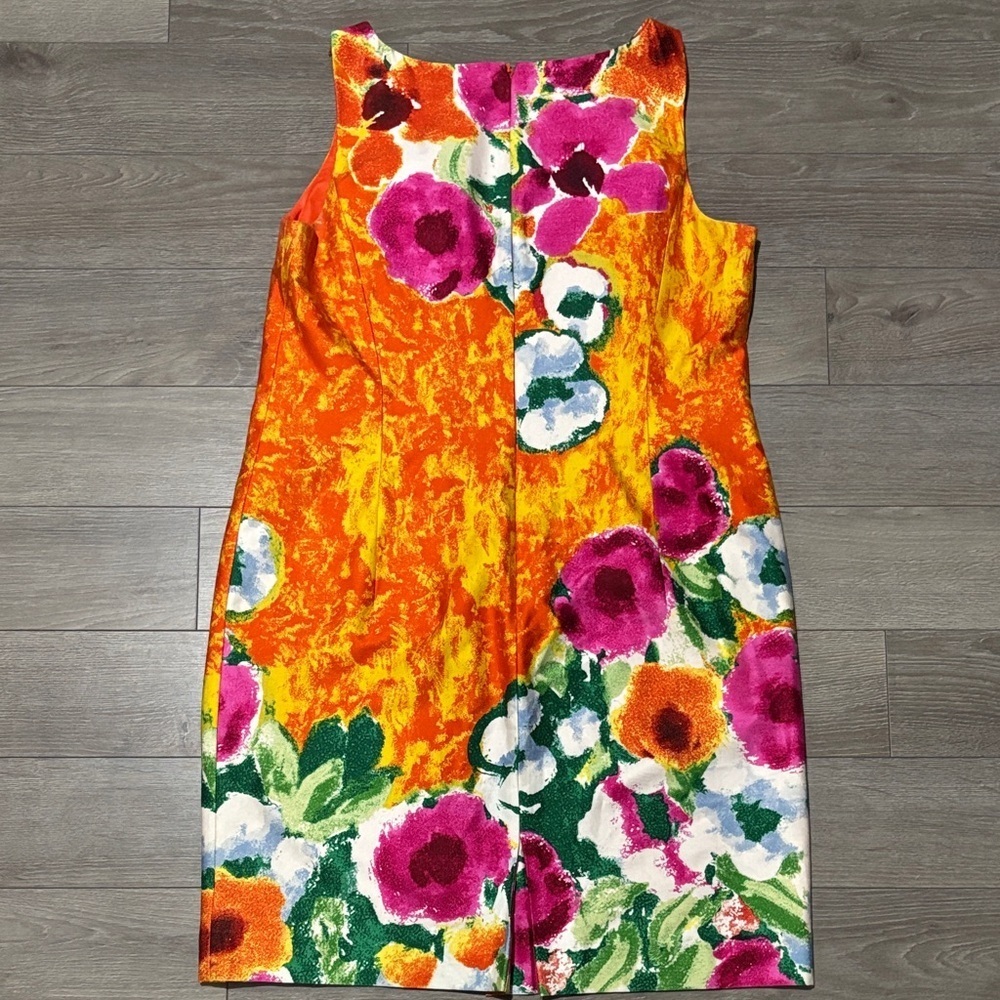 Jones New York Vibrant Floral Dress - Picture 2 of 9